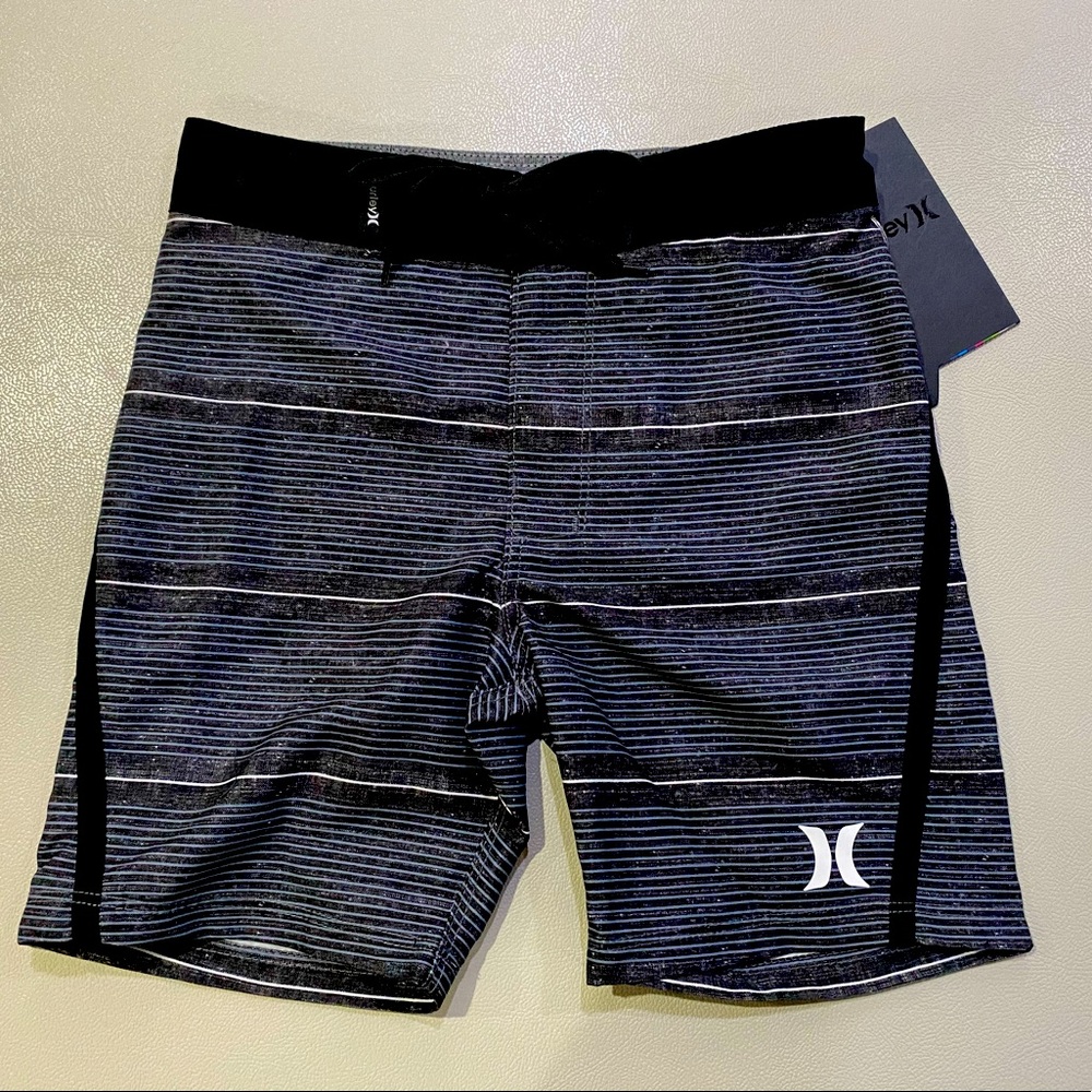 Hurley Boys Swim Trunk Black Size 5 - Picture 3 of 15